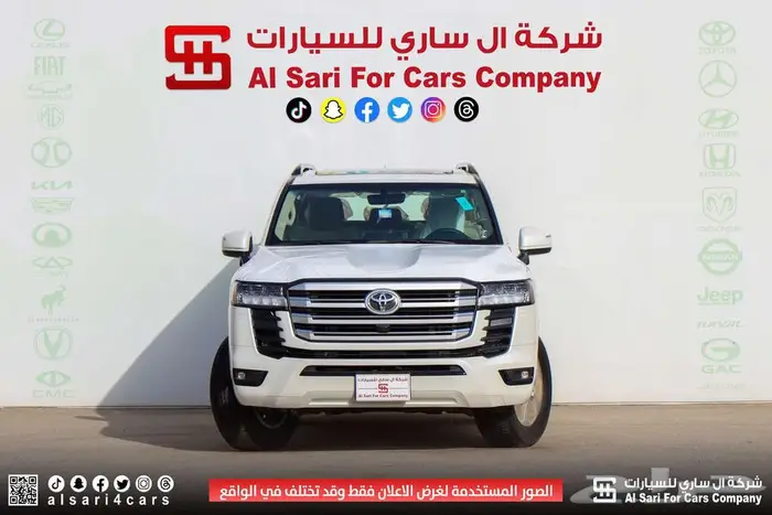 تويوتا لاند كروزر GXR L2 2025 اقساط بنوك وشركات 13