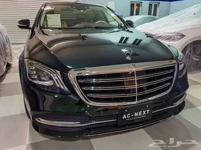 Mercedes Benz S450 2018 مميز اللون الزيتي كالجديد 5