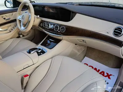 Mercedes Benz S450 2018 مميز اللون الزيتي كالجديد 1