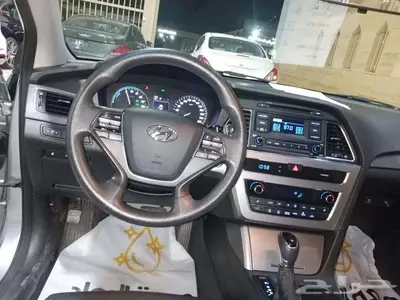 سوناتا هايبرد كهرب بنزين 2015 7
