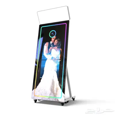 شاشة الذكريات مرآه مع كاميرا   طابعة  اوراق تصوير 0