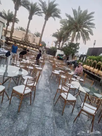 تأجير كراسي وطاولات 8