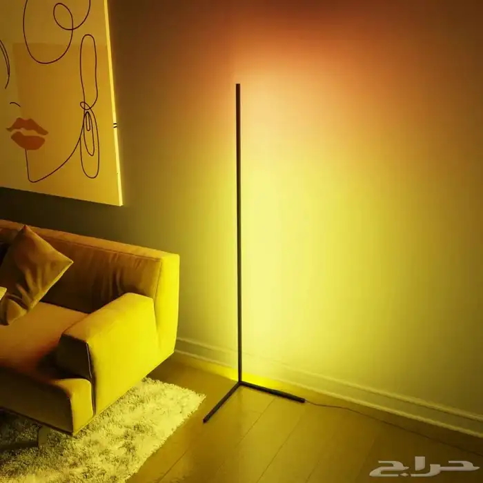 مصباح LED أرضي ذكي 7