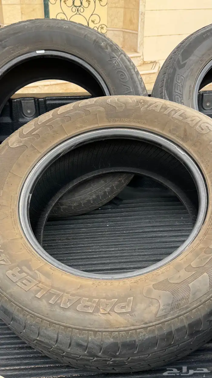 طقم كفرات مستعمله لجيب سكويا نظيفات 0