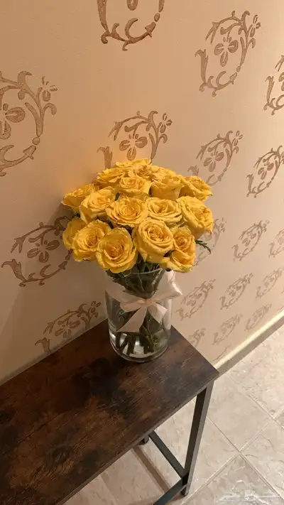 فازه ورد طبيعي بعده الوان 2