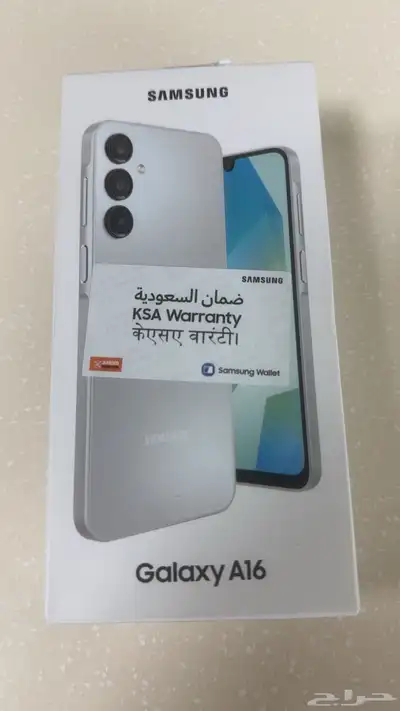 جوال سامسونج جديد A16 بالكرتون لم يتم استخدمه 1