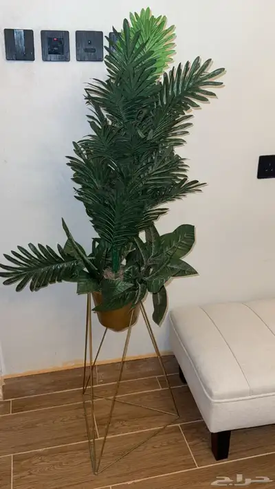 شجره ديكوريشن بقاعده ذهبيه مميزه 1