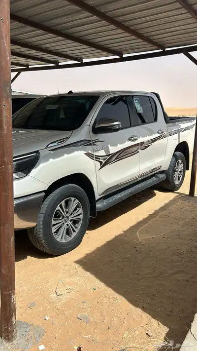 هايلكس 2022سعودي مركب عليها خط 2025اصلي وكاله 0