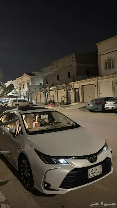 كورولا 2025 للتنارل بل مقابل 32 لا يحد يجي الا صامل 17