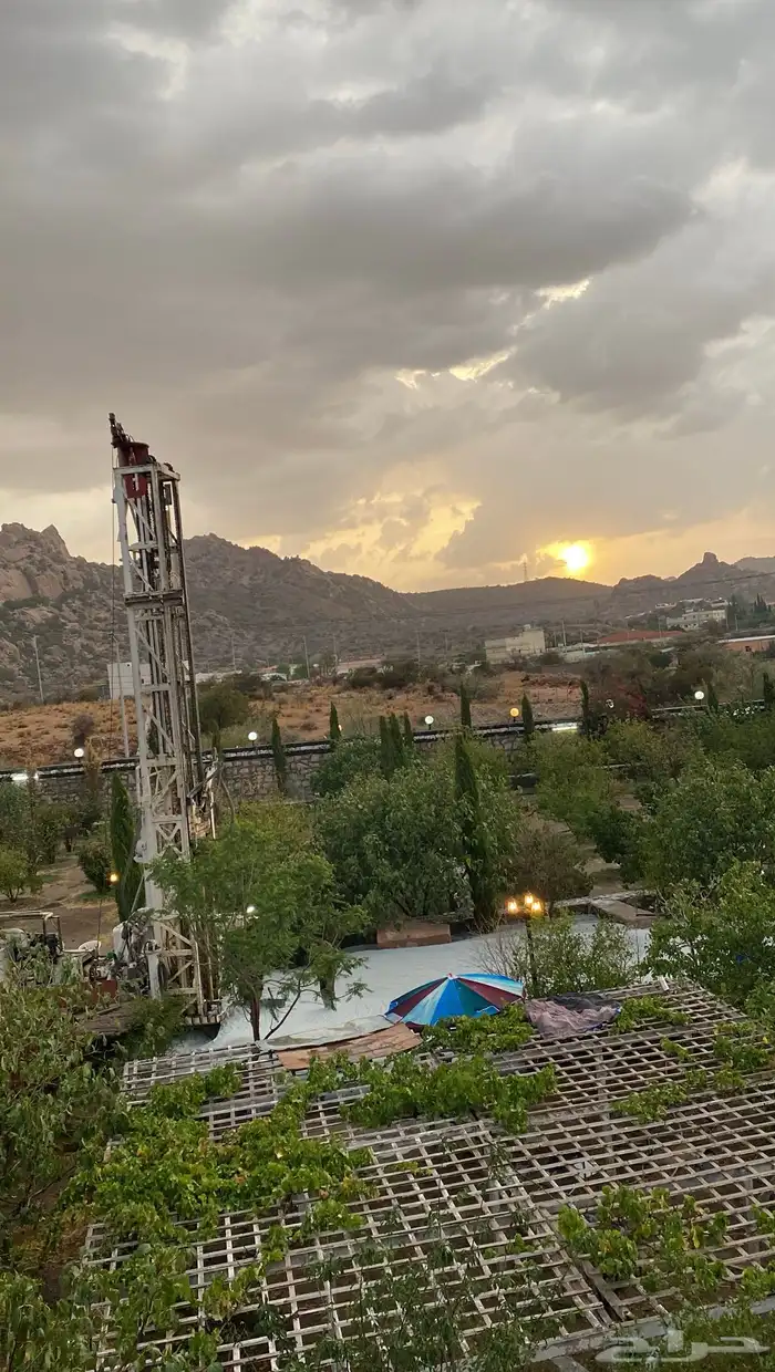 حفار أمريكي لا حفر ابار متوفر اجهز كشف مويه 1