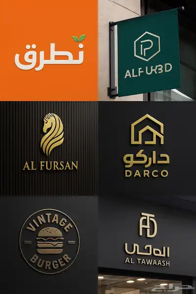 مصمم شعارات احترافي لوقوهات فخمة بأسعار مناسب 1