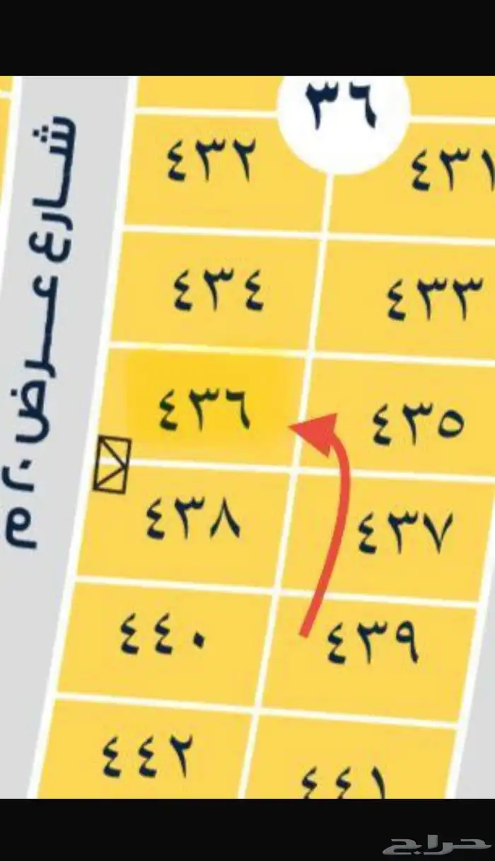 أرض بالنخيل الذهبي ( حي الصدفة ) 1