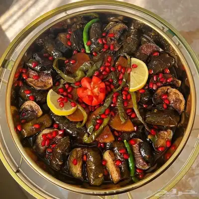 ورق عنب وملفوف وكوسى محشي الجوف 0
