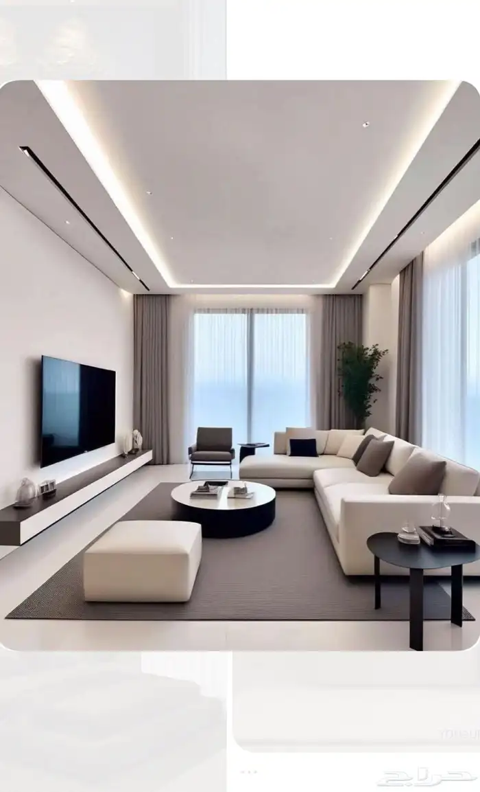أعمال تشطيب وديكورات حسب ميزانية العميل 4