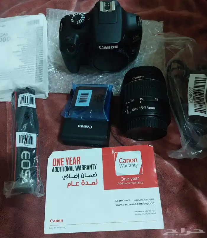 كاميره كانون نظيفه وباقي تحت الضمان 4