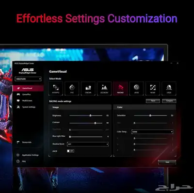 شاشة ROG STRIX 4k 160hz ASUS 4