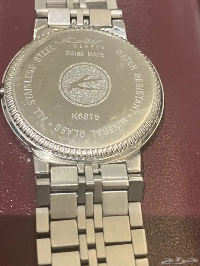 ساعة Kolber Geneve K6876 أصلية (إصدار أرامكو) 4