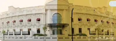 للبيع مبنى فنذقي جديد جده الشاطى مساحه 4500 متر 3