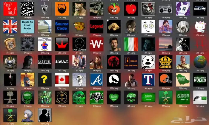 جميع أفتارات سوني 3 3