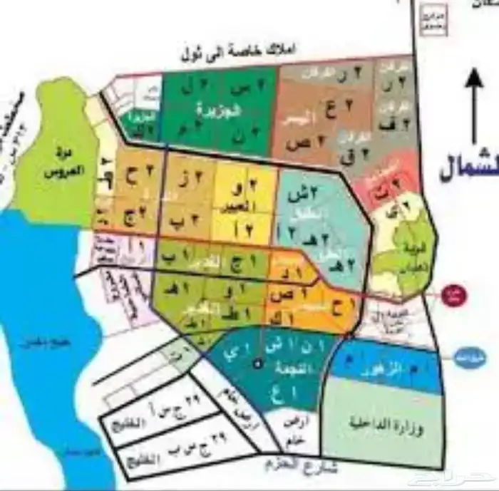 ارض للبيع في جوهرة العروس 1ع 0