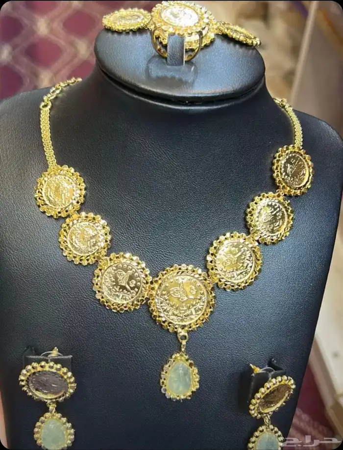 بديل ذهب أطقم بديل ذهب ذهب كويتي 7