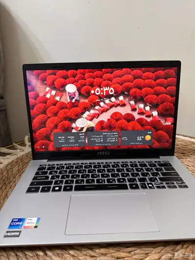 للبيع لابتوب msi مودرن 14 0