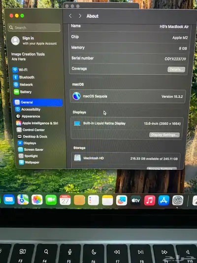 MacBook Air m2 16
