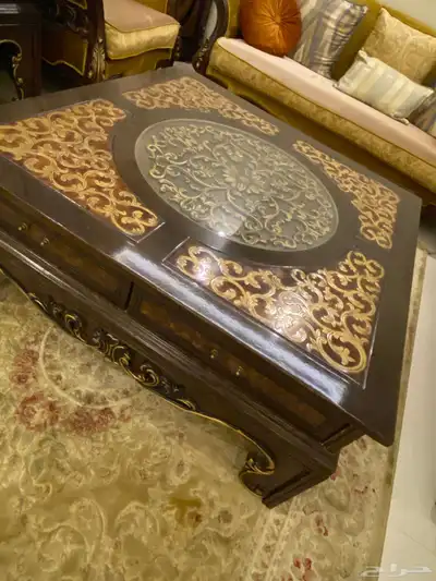 طقم مجلس من قصر السرايا مع طاولات 4