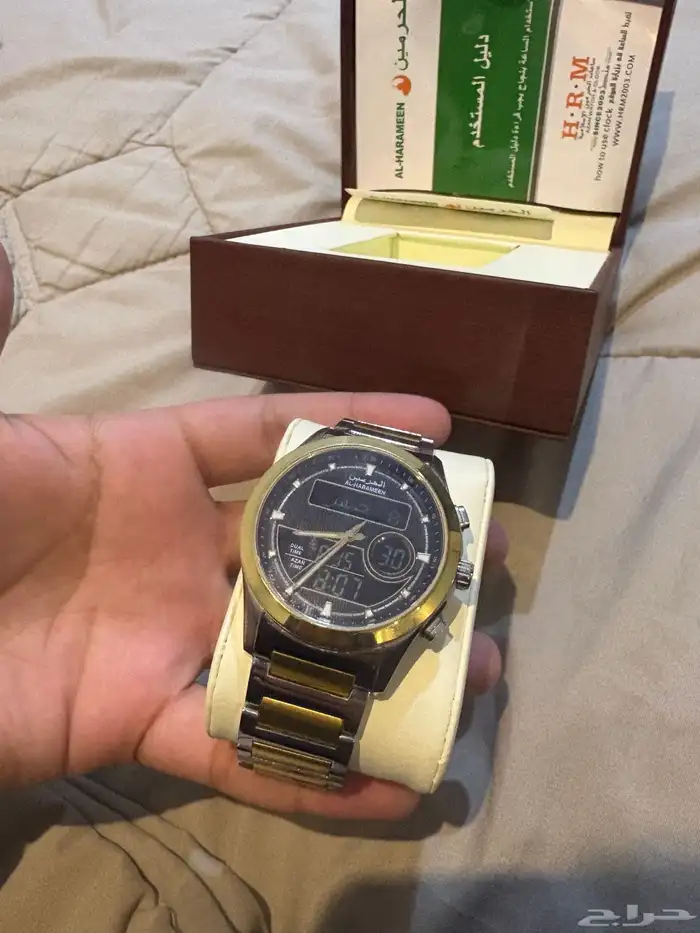 ساعه يد الحرمين استعمال نضيف جدا 2