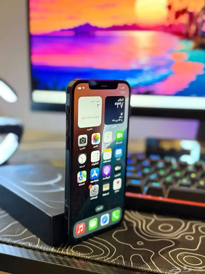 للبيع ايفون 12 برو 128 قيقا 2