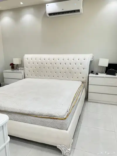سرير كنج من هوم سنتر 200X200   مرتبه 3