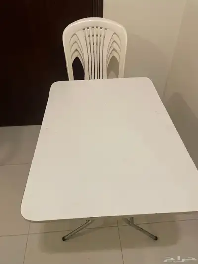 طاوله واربع كراسي السعر 150 1