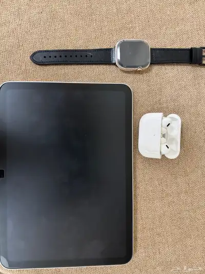 ايباد وساعه وسماعة ايربود 1