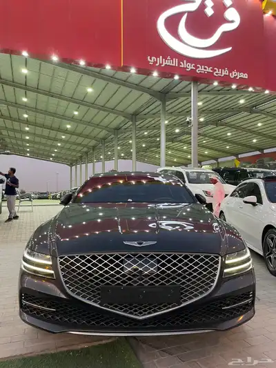 جنسيس G80 2021فل كامل 4كاميرات داخلي جملي (بنزين)6سلندر 2