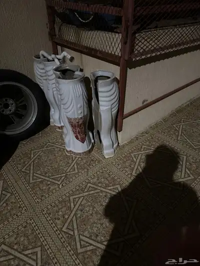 خمس مغاسل للبيع مع مراياتها 1