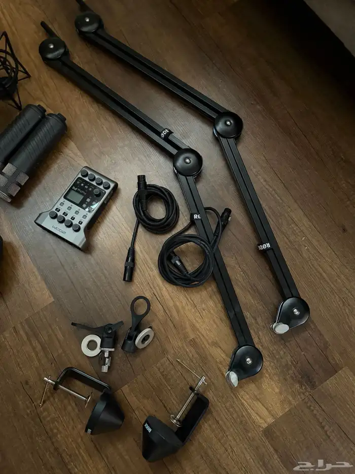 2 مايك Rode Procaster مع مجموعة التسجيل كاملة 2