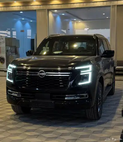 نيسان باترول بلاتنيوم اسود داخل جملي 2026 بسعر 435000 0