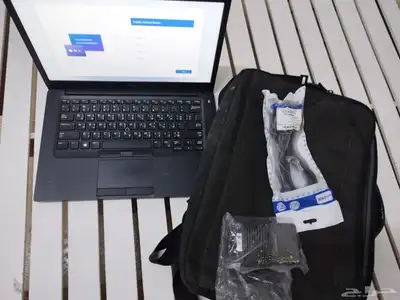 لابتوب Dell 7490 لمس 16GB RAM نظيف مع شنطة وشاحن جديد 0