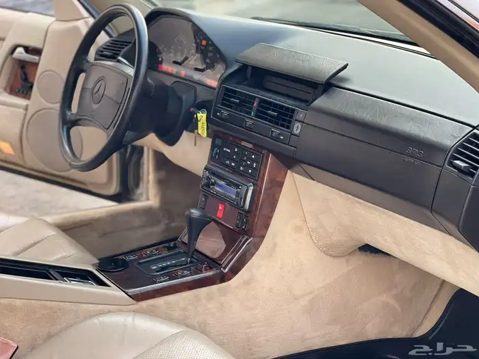 مرسيدس بنز SL500 م1992 مخزن شد بلده 37