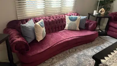 كنبات مع طاولات للبيع 5