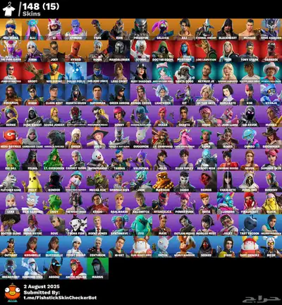 حساب فورت نايت 0