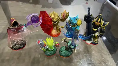 لعبة Skylander trap team  مجسماتها  افخاخ وبوابة القوة 0