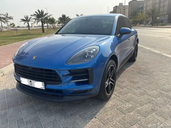 للبيع بورش ماكان 2019 ازرق 3