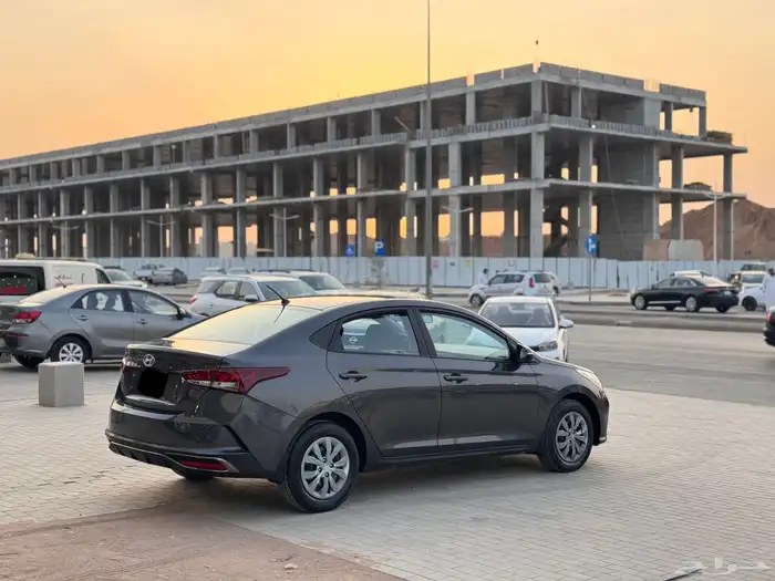 هيونداي اكسنت 2021 رمادي 5