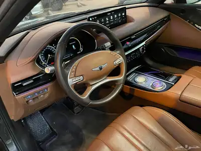 جنسيس G80 2021فل كامل 4كاميرات داخلي جملي (بنزين)6سلندر 10