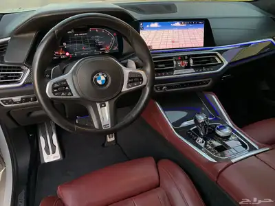 BMW X6 50i V8 2021 عداد قليل 24