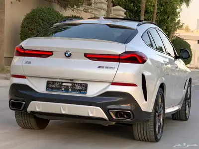 BMW X6 50i V8 2021 عداد قليل 12