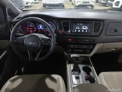 كيا كارنيفال ابيض 2020 ديزل بطاقة جمركية وارد كوريا 5