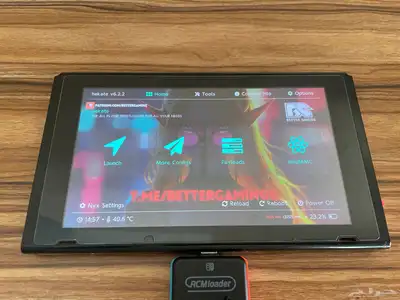 جهاز Nintendo Switch معدل   ذاكرة 256GB 0