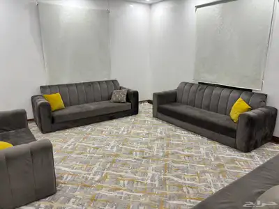 كنب رصاصي أربع قطع 0